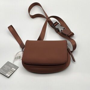 Serra Chocolate Neoprene Messenger Bag